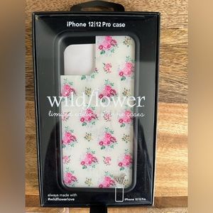 Wildflower- IPhone 12/12 Pro case -Vintage Floral